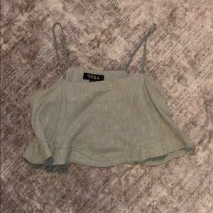 Tank - flowy cropped